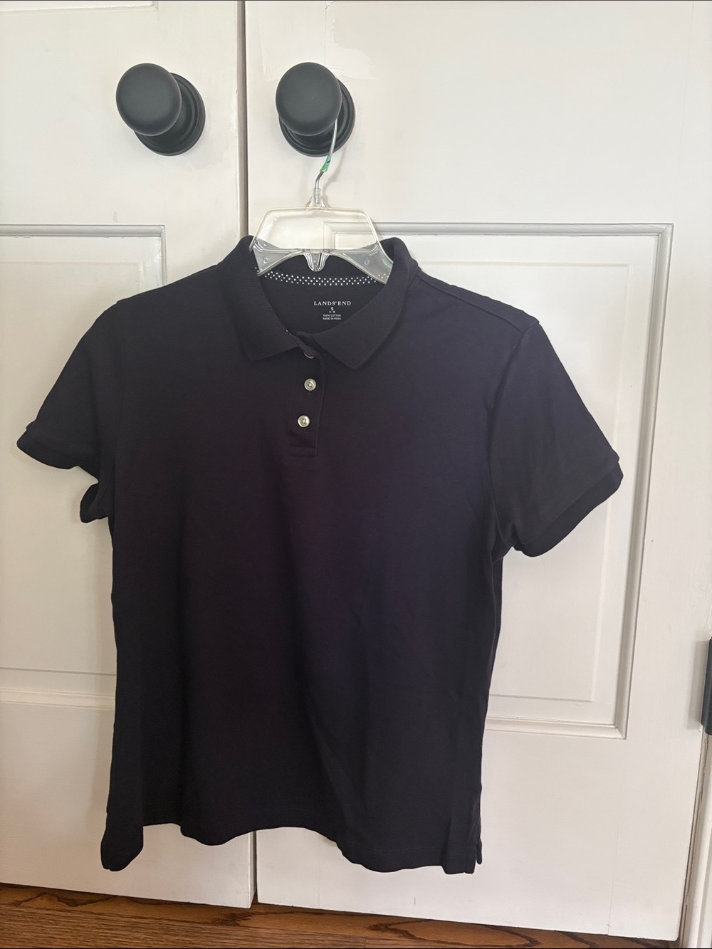 Lands’ End Women’s Short Sleeve Polo Shirt / sz S : 6-8